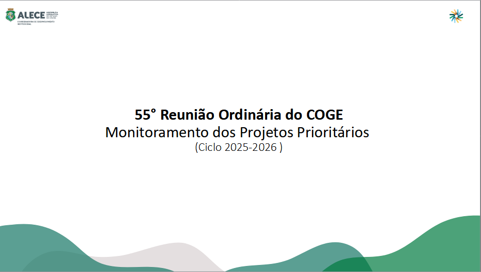 Monitoramento dos Projetos Prioritários - Agosto / Setembro 2026