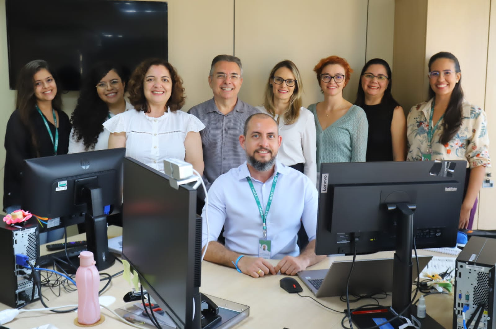 Encontro foi realizado na sala da Codins.