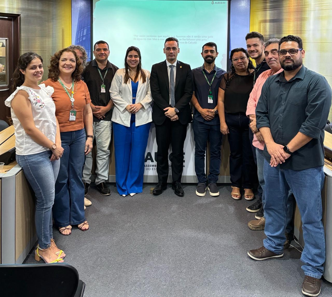 Membros do Comitê de Governança de Tecnologia da Informação e Comunicação (CGTIC) da Alece - Foto: Divulgação}