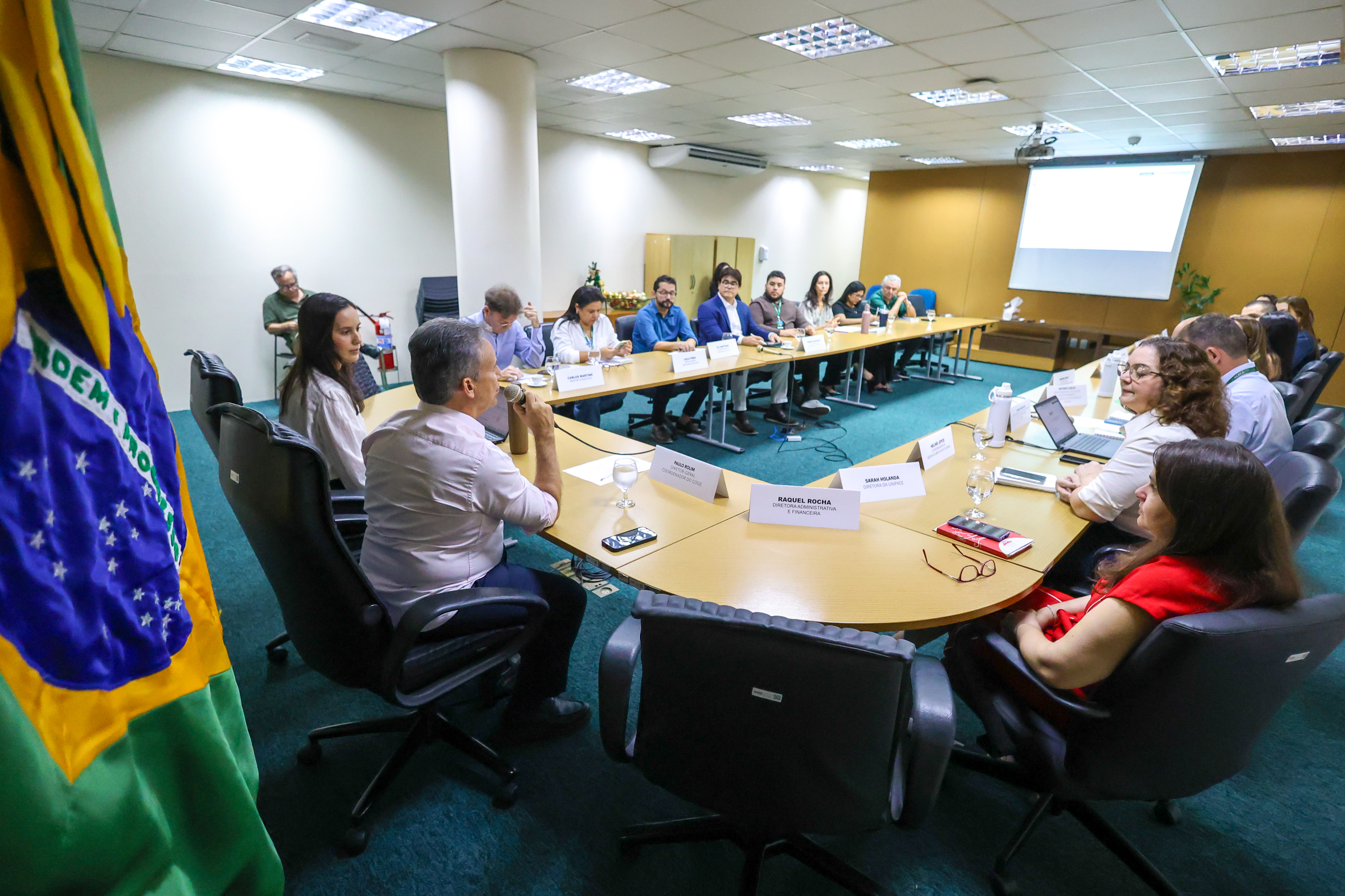 Reunião do Coge é realizada mensalmente no Salão Nobre da Alece - Foto: José Leomar