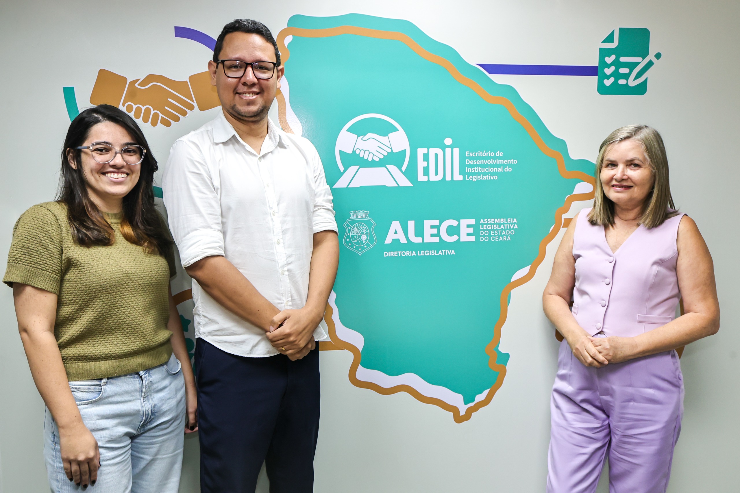 Edil leva expertise da Alece para as câmaras e parlamentares municipais cearenses - Foto: Dario Gabriel